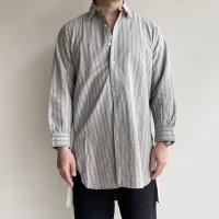 1950-1960's French Work Shirt  フランスのワークシャツ　グランパシャツ<img class='new_mark_img2' src='https://img.shop-pro.jp/img/new/icons16.gif' style='border:none;display:inline;margin:0px;padding:0px;width:auto;' />