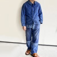 1950-1960's French Moleskin Work Coverall ե ⡼륹󥫥С