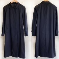 1980's British Balmacaan Coat by BURBERRY Navy80ǯСХ꡼ΥХޥ󥳡