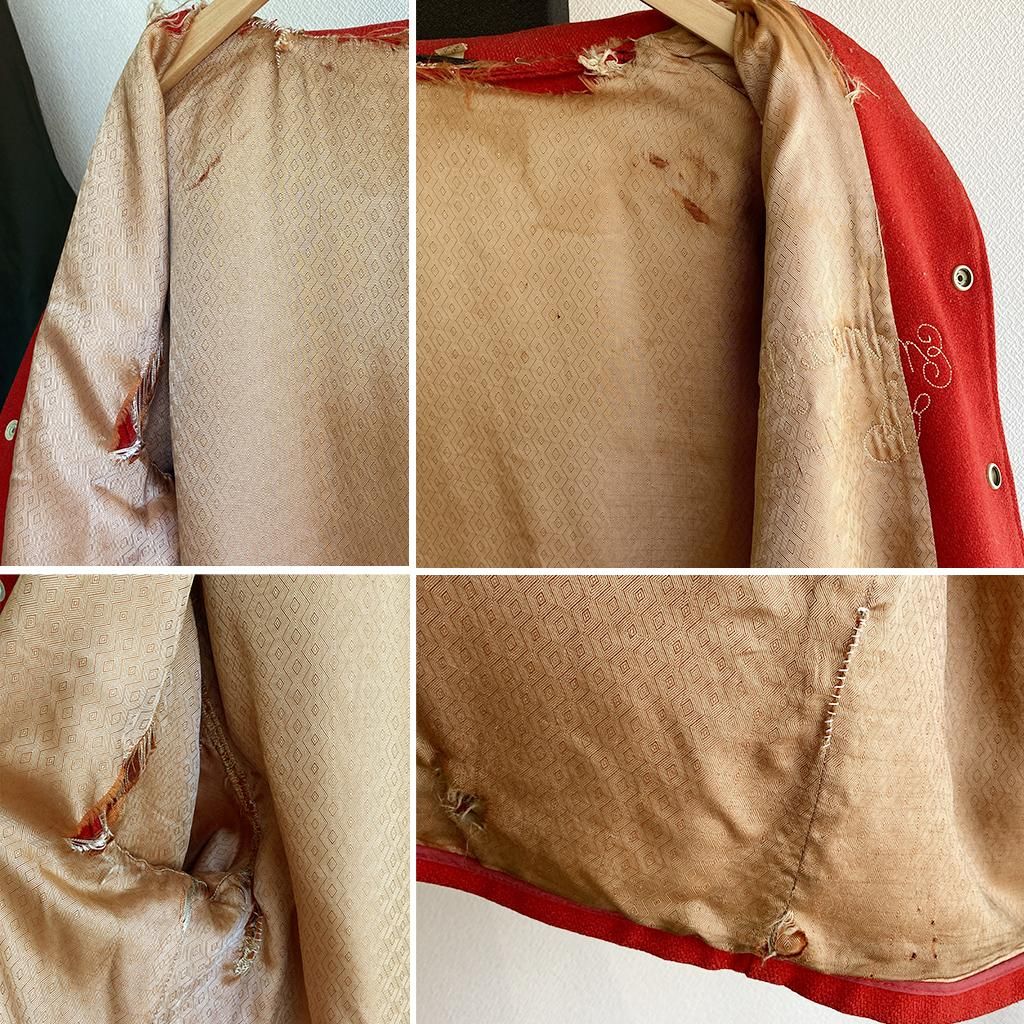 1950年代アメリカ製カークラブコート赤 1950's Sports Coat 1950年代アメリカ製カークラブコート赤 1950's Sports Coat