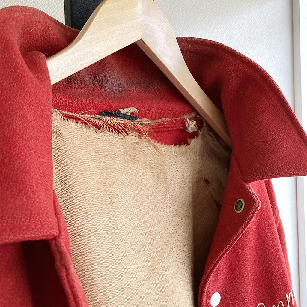 1950年代アメリカ製カークラブコート赤 1950's Sports Coat 1950年代アメリカ製カークラブコート赤 1950's Sports Coat