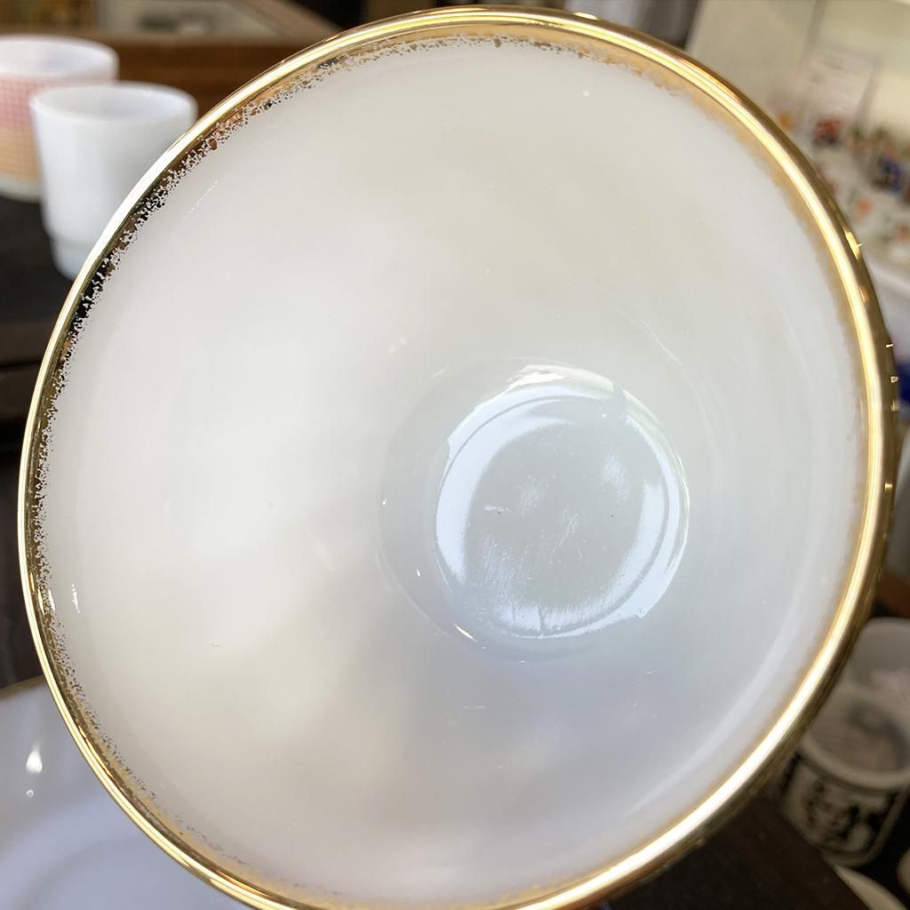 スワール ゴールドリム カップ＆ソーサー 1950年代～1960年初頭製造