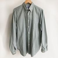 1990ǯե åȥܥ󥷥 饤ȥ꡼ 1990's French Cotton Buttondown Shirt Light Green