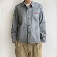 1960ǯե󥹤ΥС 1960's French Work Coverall Light Grey
