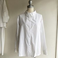 1920-1930ǯե󥹥ƥդåȥ֥饦 1920-1930's Antique French Cotton Blouse White