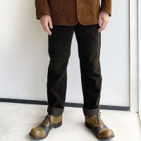 Officer Trousers Slim, Type 3, Dark Brown CorduroyWorkers