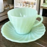 ファイヤーキングfireking✴︎NARCO Fire King (ファイヤーキング) カップ&ソーサー 1946～1951年