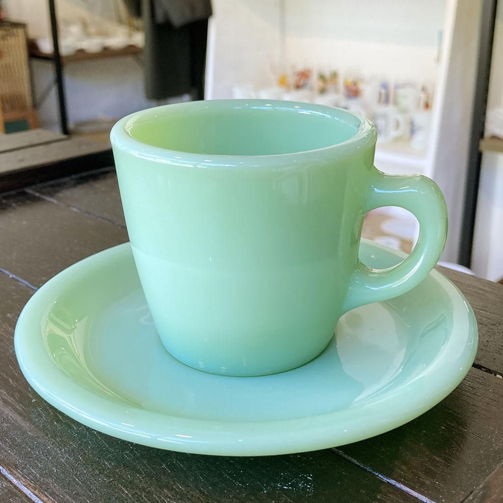 極美品・ファイヤーキング/ジェダイ/ストレート/カップ＆ソーサー