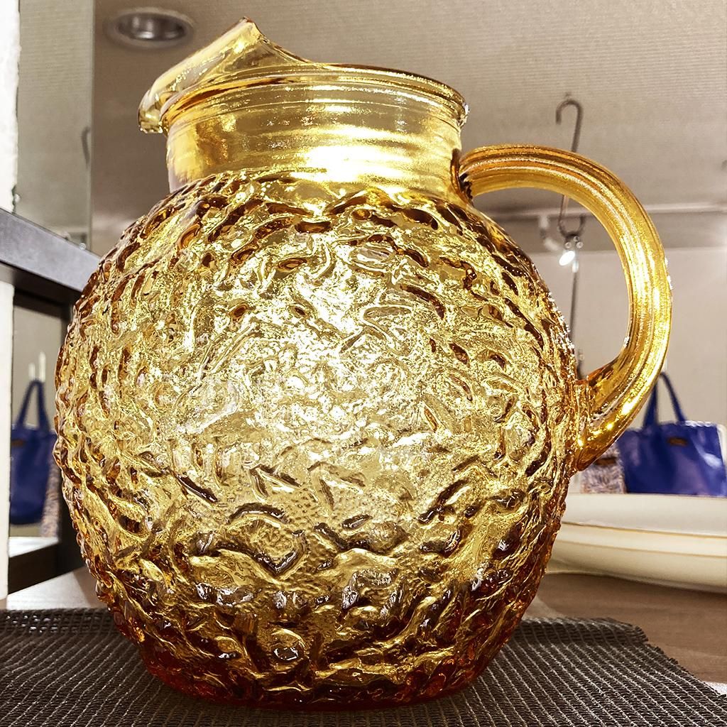 アンカーホッキング【ペーパーウェイト】ハニーゴールドAnchorHocking Anchor Hocking” Milano Lido Honey Gold Vintage Tumbler