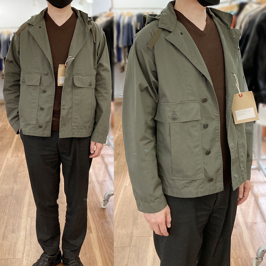 M-43 Mod Parka, Cotton Ventile Wolf Grey／Workers - マメチコ 