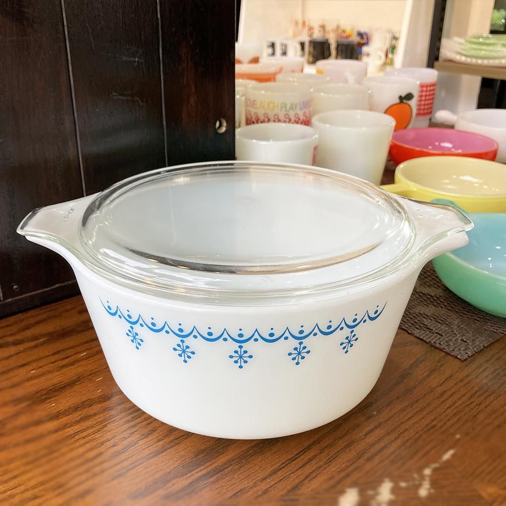 569 US製 OLD PYREX パイレックス キャセロール ボール セット - 調理器具