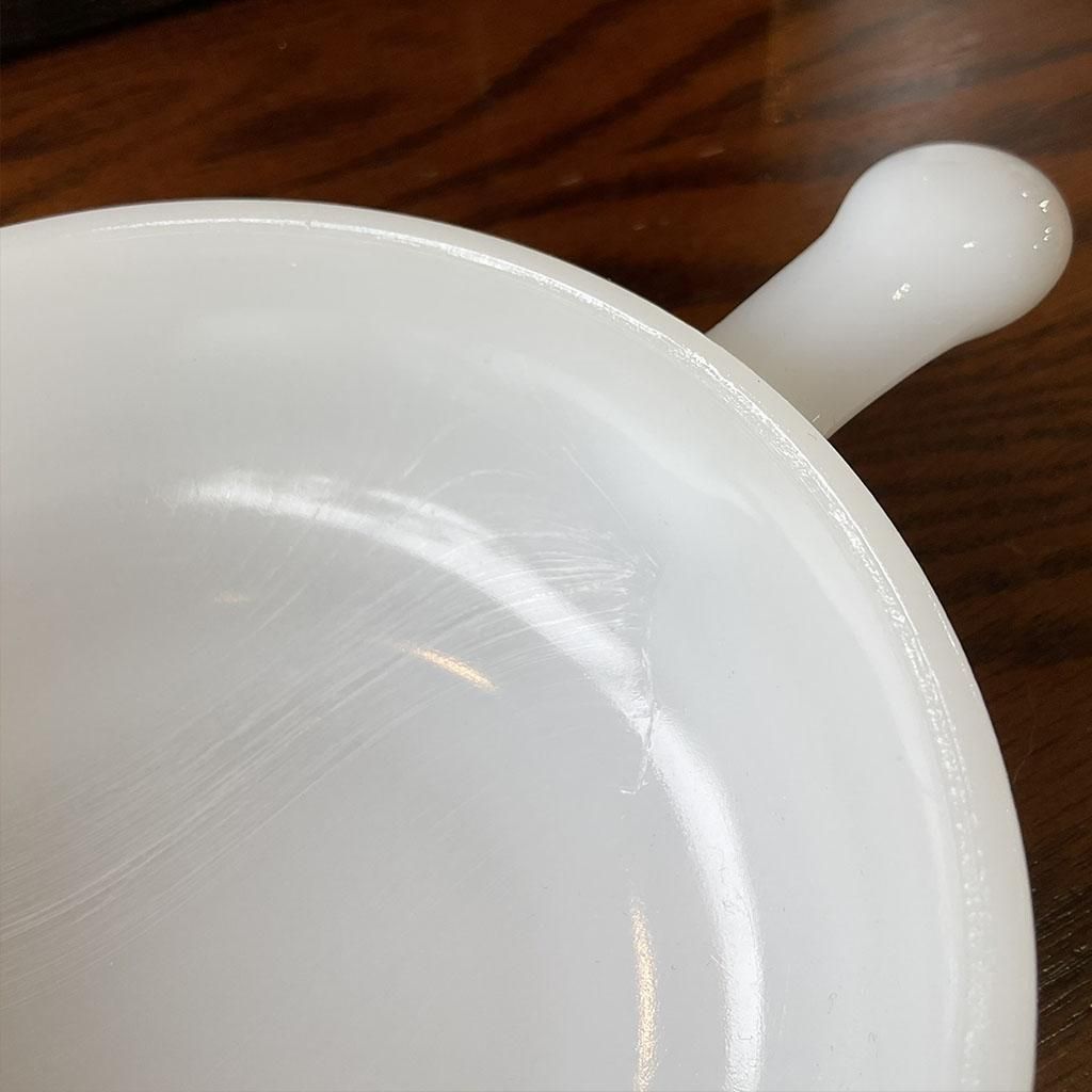 フレンチキャセロール白 1917～1983年製造 Glasbakeグラスベイク