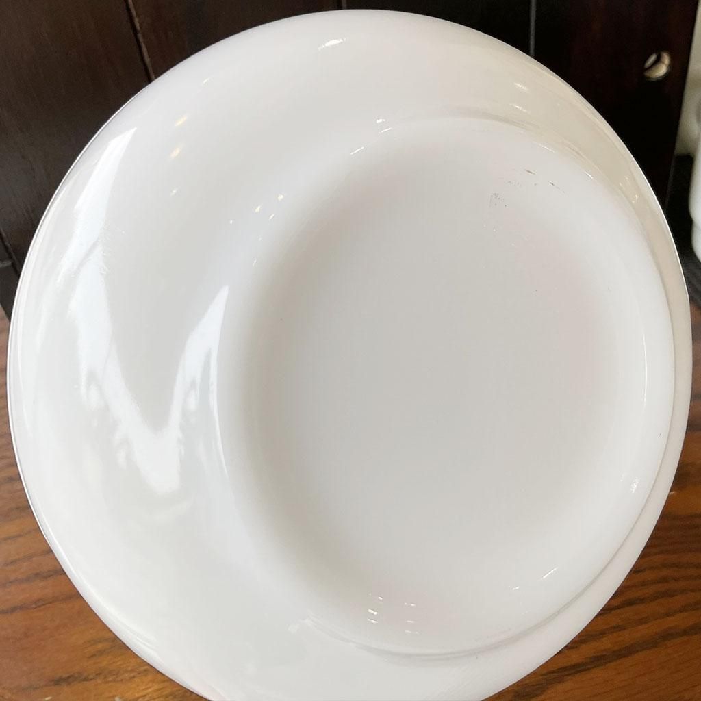 フレンチキャセロール白 1917～1983年製造 Glasbakeグラスベイク