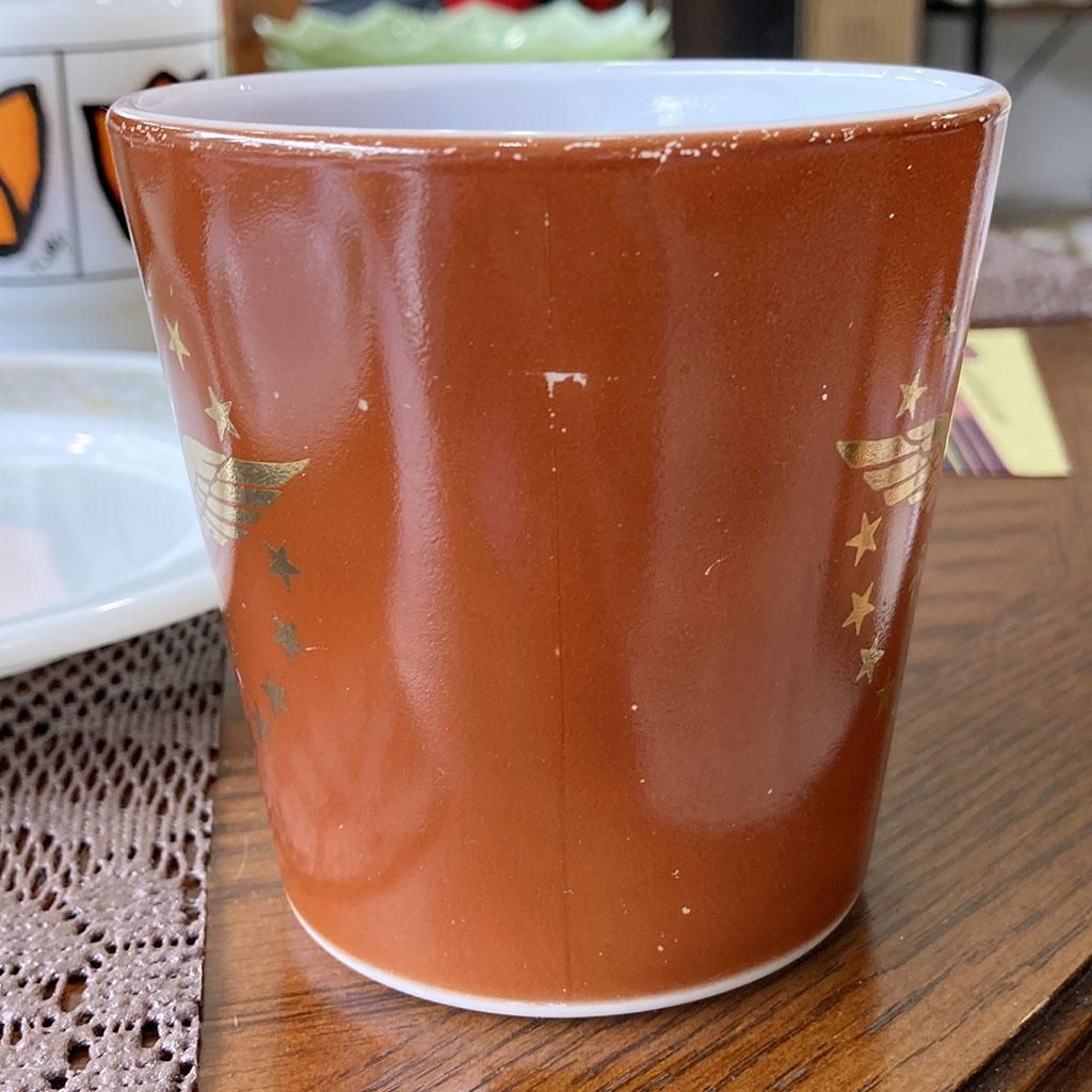 アメリカンイーグルマグ 1960年代製造 oldPyrex オールド アメリカンイーグルマグ 1960年代製造 oldPyrex オールド
