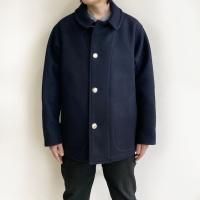 Prisoner Coat Navy MeltonWorkers