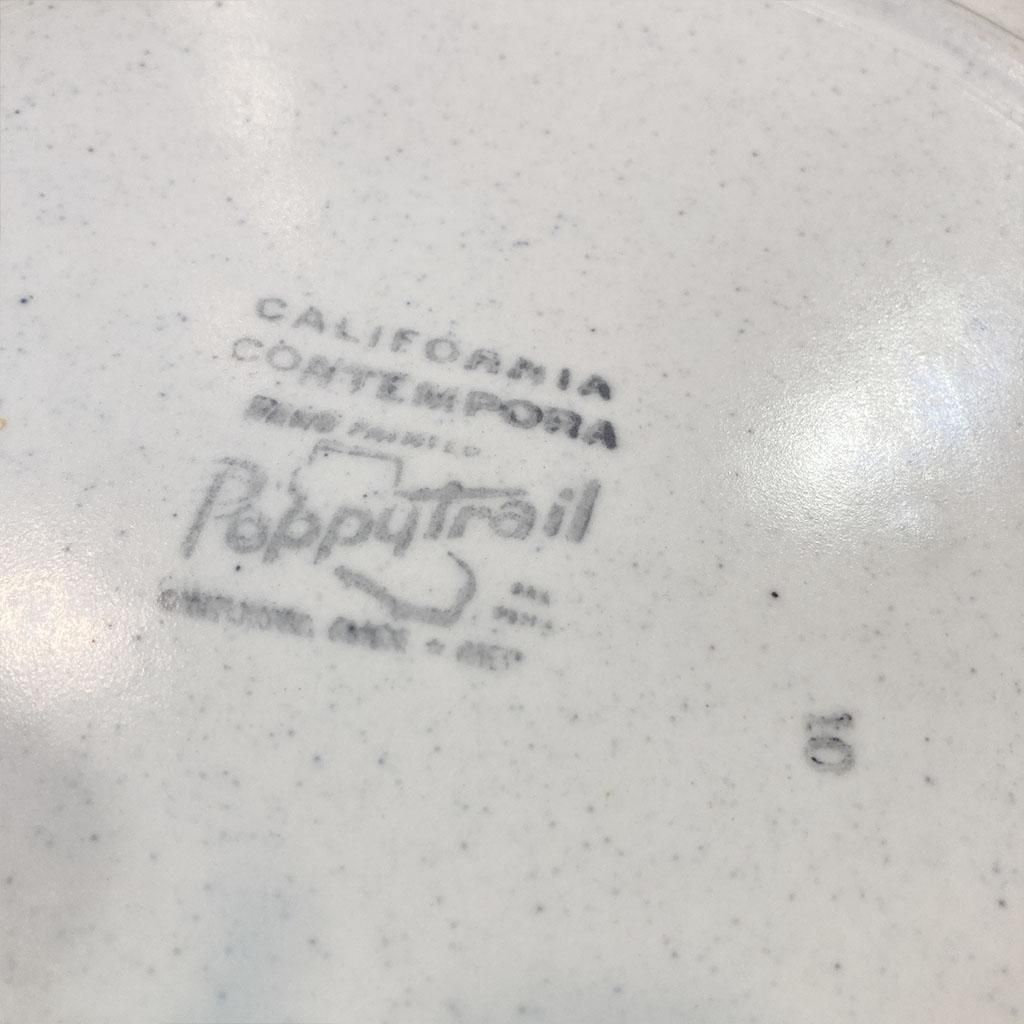 50's プレート皿　ポピートレイル26センチ 50's プレート皿 ポピートレイル26センチ