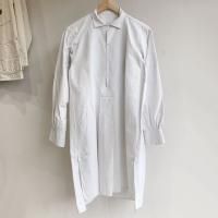 19201930ǯե󥹤Υեޡå ۥ磻ȡFrench Farmer Smock Shirt White