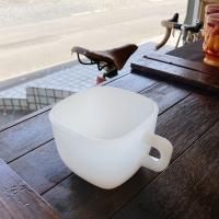 リプトンスープマグ ホワイト 1960年代製造 Glasbakeグラスベイク（Sランク美品）