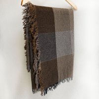 1980-1990's Wool Shawl Designed by Plantation Brown
1980〜1990年代 プランテーションのウールショール　ブラウン<img class='new_mark_img2' src='https://img.shop-pro.jp/img/new/icons3.gif' style='border:none;display:inline;margin:0px;padding:0px;width:auto;' />