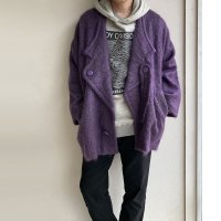 1980's French Mohair Jacket Pale Purple　1980年代フランス製 モヘア ジャケット ペールパープル<img class='new_mark_img2' src='https://img.shop-pro.jp/img/new/icons3.gif' style='border:none;display:inline;margin:0px;padding:0px;width:auto;' />