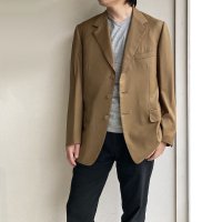 1960's Italian Cotton TASMANIAN Wool Tailored Jacket Light Brown
ꥢޥ˥ ơ顼ɥ㥱å