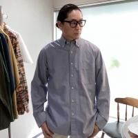 1980ǯ奤ꥢåȥ󥪥åեɥܥ󥷥 1980's Italian Cotton Oxford Button Down Shirt by LUCA PALAZZI