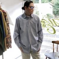 1980ǯ奿ꥢåȥ󥪥åեɥ å֥롼1980's Italian Cotton Oxford Shirt Saxe Blue