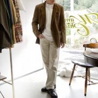 1970ǯ1980ǯեǥơ顼ɥ㥱å  French Corduroy Tailored Jacket Camel