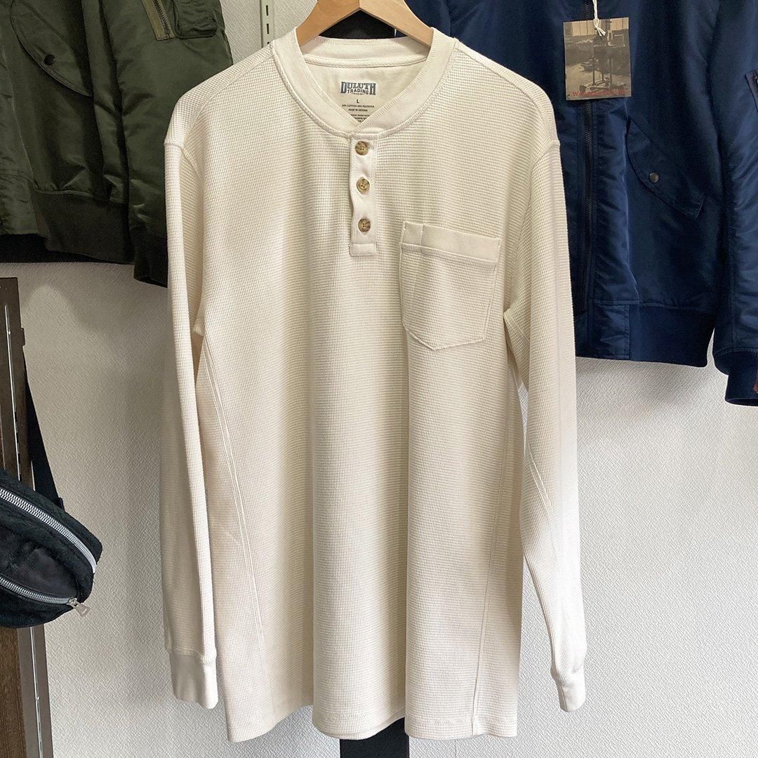 タグ付き新品　ドゥーズイエムクラス　ヘンリーネックカットソー　ワッフル WAFFLE HENLEY T-SHIRT/ワッフルヘンリーネックTシャツ（Tシャツ