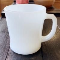 ファイヤーキング　レースエッジ　コンポート　製造1959〜1976年 レースエッジ コンポート ホワイト Firekingファイヤーキング（1959年