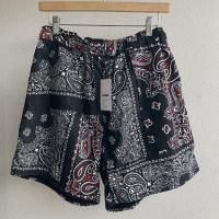 redad made in usa bandana patchwork shortblackredad å<img class='new_mark_img2' src='https://img.shop-pro.jp/img/new/icons3.gif' style='border:none;display:inline;margin:0px;padding:0px;width:auto;' />