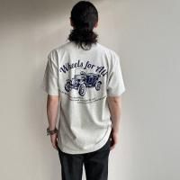 Wheels for All T-shirt oatmealCHANGES<img class='new_mark_img2' src='https://img.shop-pro.jp/img/new/icons3.gif' style='border:none;display:inline;margin:0px;padding:0px;width:auto;' />