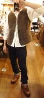 DAĥɥ٥ȡDA TWEED VEST color-1˥֥饦ϡDjangoAtour󥴥ȥ<img class='new_mark_img2' src='https://img.shop-pro.jp/img/new/icons48.gif' style='border:none;display:inline;margin:0px;padding:0px;width:auto;' />