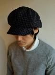 ˥塼ܡϥɥȥå(ͥӡn/b houndstooth cap(navy)DjangoAtour<img class='new_mark_img2' src='https://img.shop-pro.jp/img/new/icons48.gif' style='border:none;display:inline;margin:0px;padding:0px;width:auto;' />