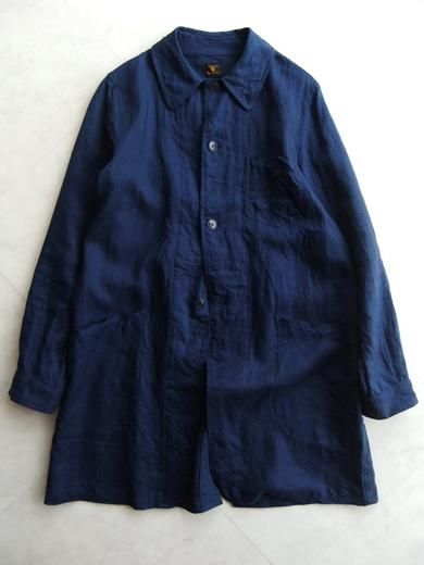 インディゴリネンストアコート INDIGOLINEN STORE COAT インディゴリネンストアコート INDIGOLINEN STORE COAT