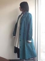 1960-1970's French Farmer's Work Coat Greenʥե󥹡