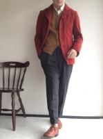 4B饷å른㥱å ߥǥå(󥺣)4B CLASSIC WOOL JKT midiumredDjangoAtour