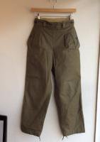 1950's French Military Wide Pants Khaki<img class='new_mark_img2' src='https://img.shop-pro.jp/img/new/icons48.gif' style='border:none;display:inline;margin:0px;padding:0px;width:auto;' />