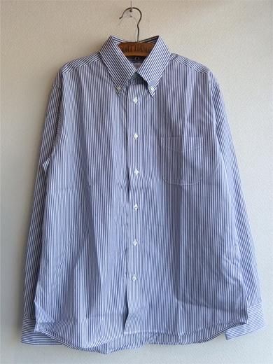 モディファイド ボタンダウンシャツ ストライプ Modified BD, Stripe