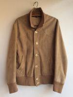 1970's Italian Suede Leather Blouson Camel