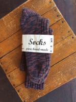 1990's Dutch Hand Knit SocksDark Purple<img class='new_mark_img2' src='https://img.shop-pro.jp/img/new/icons48.gif' style='border:none;display:inline;margin:0px;padding:0px;width:auto;' />