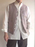 DAͥ٥ ٥ da linen vest lavenderDjangoAtour