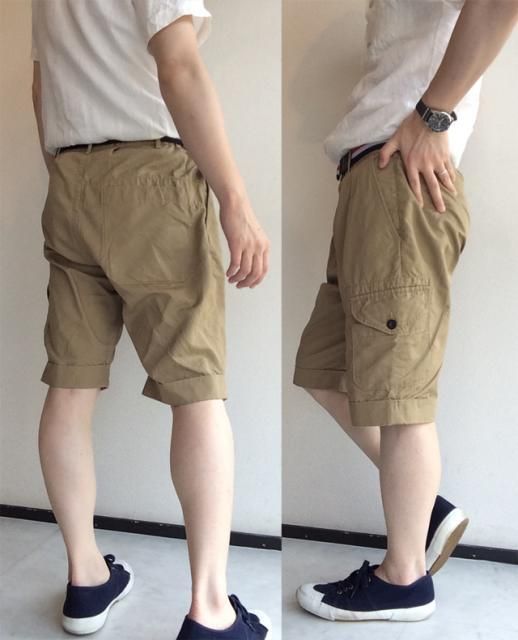グルカショーツ ベージュ Ghruka Shorts,Beige/Workers グルカショーツ ベージュ Ghruka Shorts,Beige/Workers