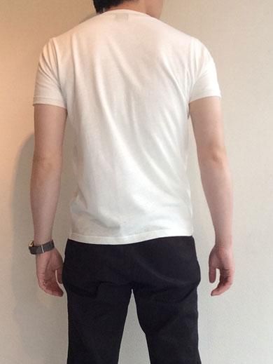 フレンチヘンリーネックTシャツ オフホワイト French Henry