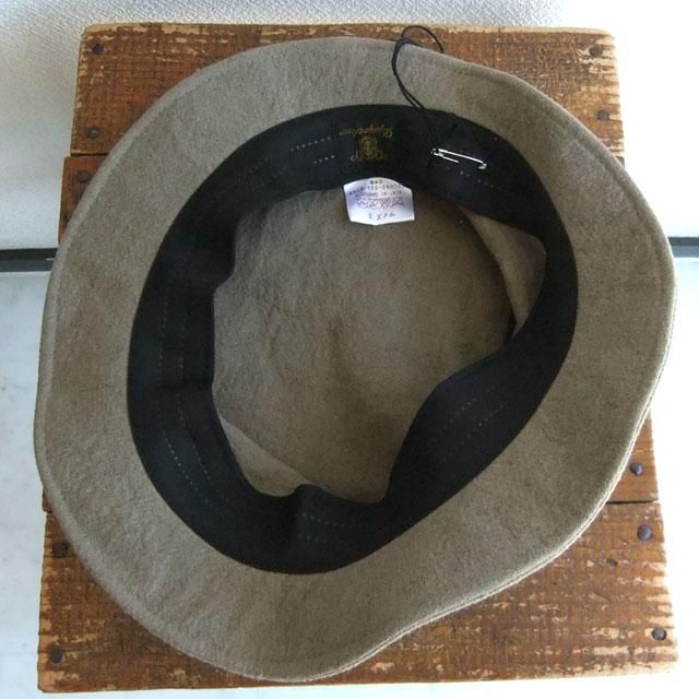 『未使用』『完売品』ジャンゴアトゥール シュバリエハット シュバリエハット ベージュ chevalier hat beige/DjangoAtour
