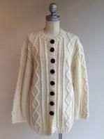 198090ǯ ˥åȤΥǥ1980-1900's Alan Knit Cardigan Ivory