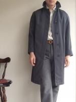 1970's British Royal Army Wool Coat Blueish Grey