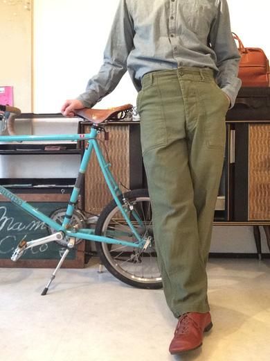 1970's U.S Military Baker Pants Khaki 表記サイズ30×29 - マメチコ