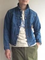 Denim Jacket, Type 1, 13.75 Oz Denim, Washed(36)Workers