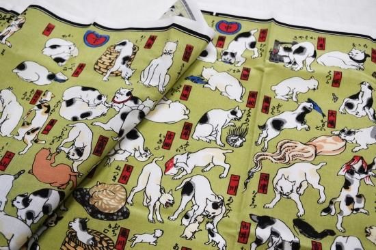 猫づくし手ぬぐい 歌川国芳 芳藤 東京和晒 通販ショップ